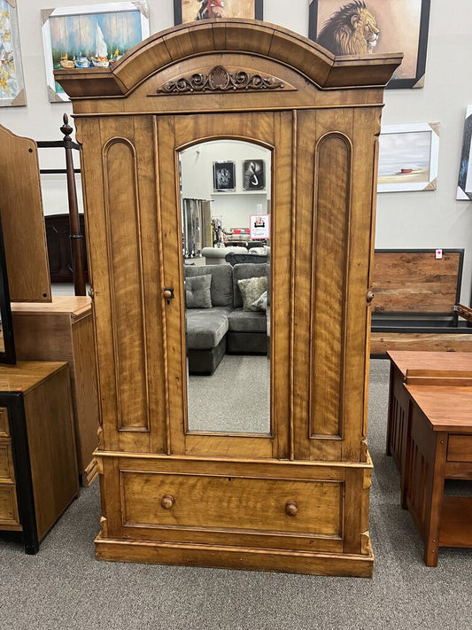 Vintage Oak Wardrobe