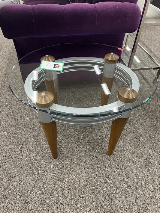 End Table Round / Glass