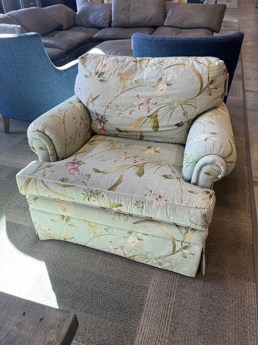 Ethan Allen Floral Chair