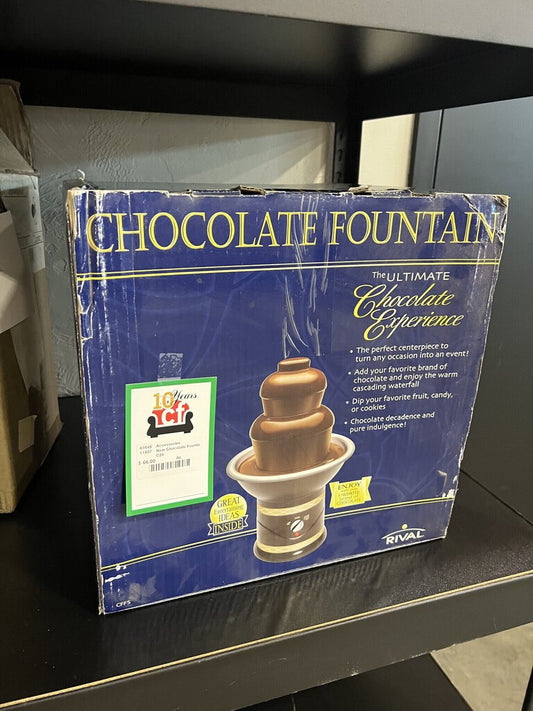 New Chocolate Fountain