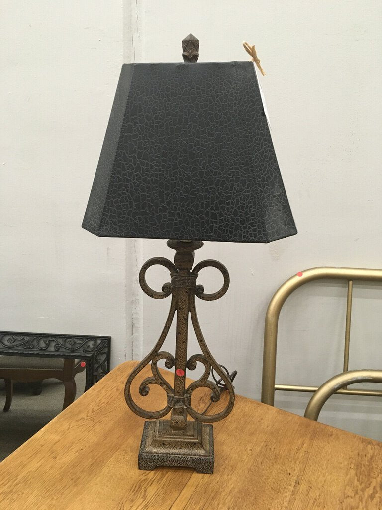 Wrought Iron Lamp