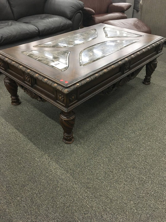 Coffee Table with Marble Insert