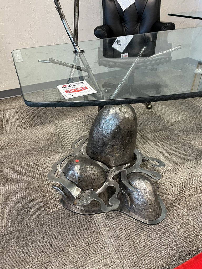 Steel Sculpture Desk