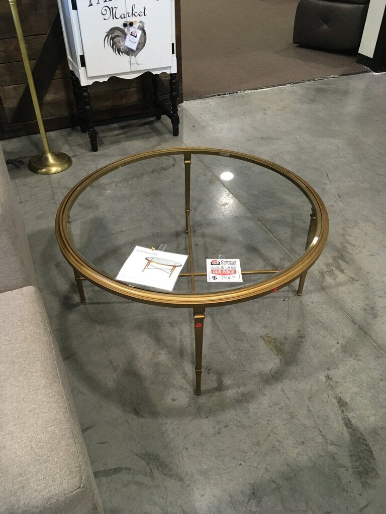 Ethan Allen Gld Coffe Table