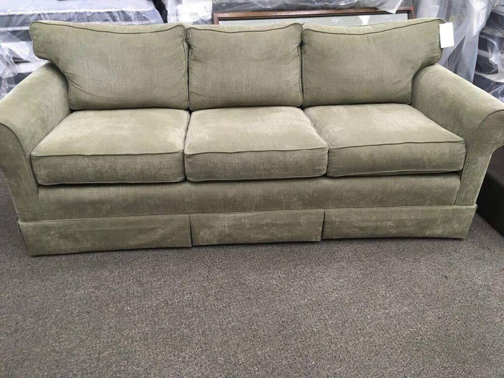 Norwalk Green Sofa