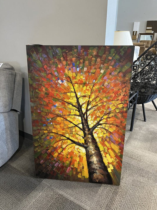 Painted Tree Canvas
