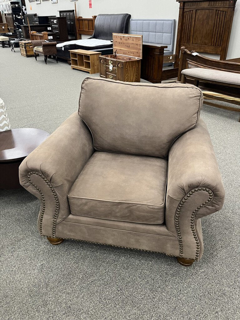 Brown Oversized Chair