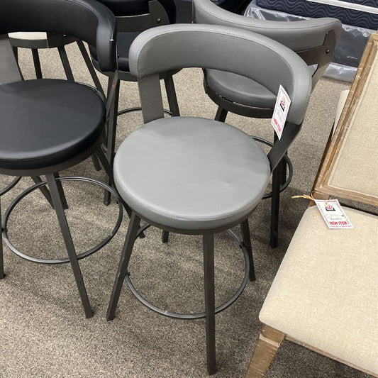 H 5566-29GY Barstool Gray