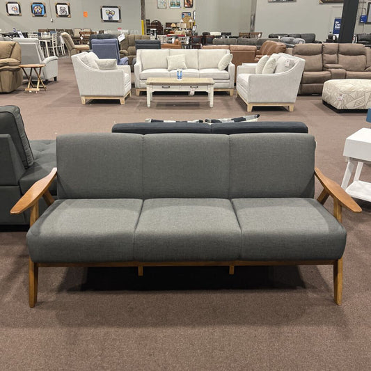 H 1138dg-3 Sofa D.Gray