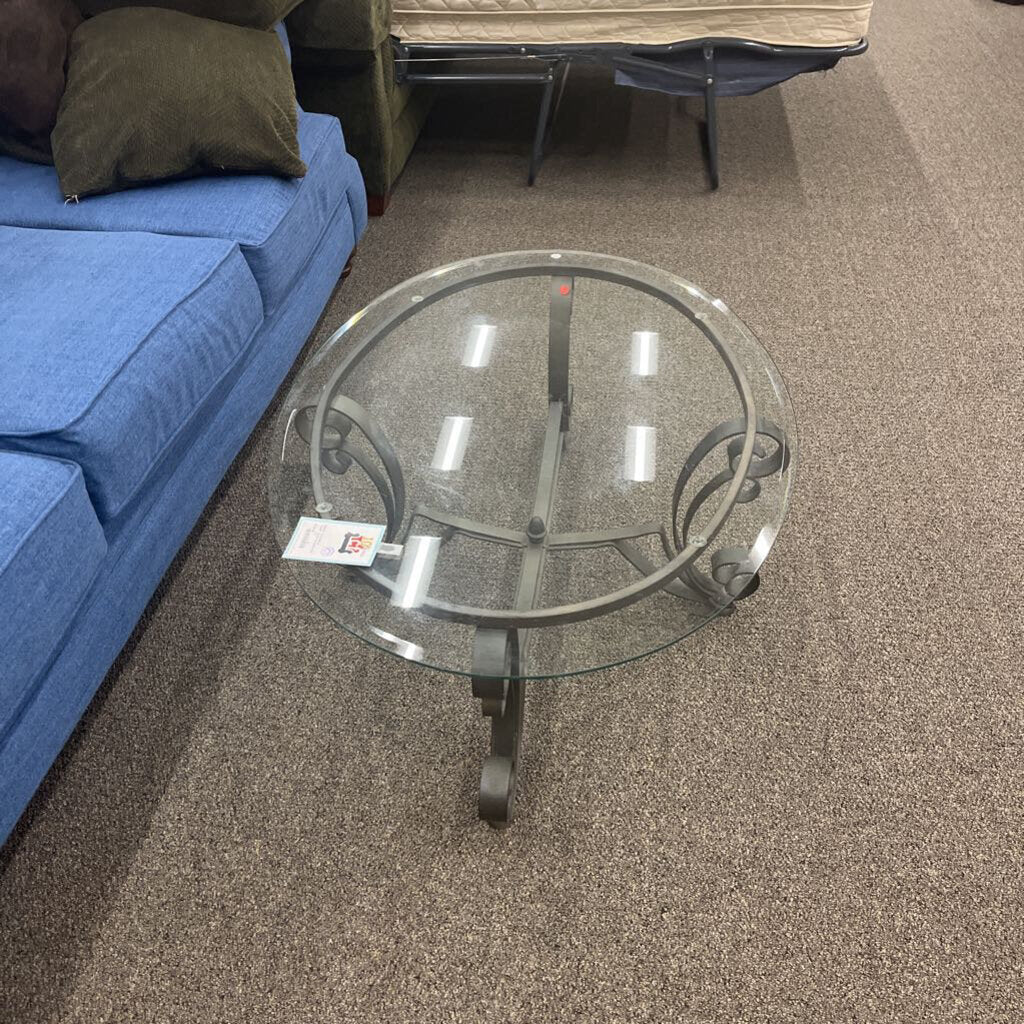 Glass Top Coffee Table