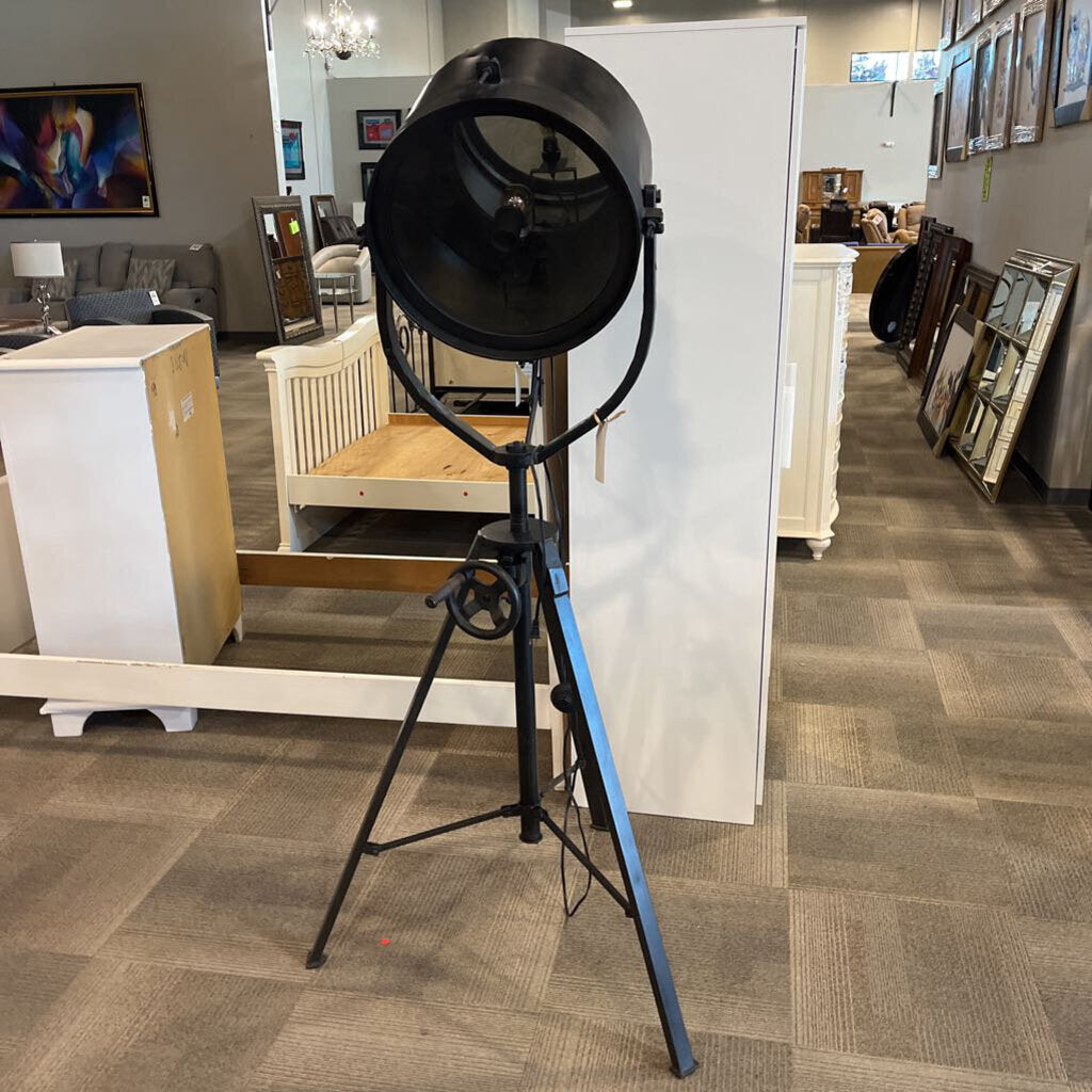 Industrial Spotlight Floor Lamp