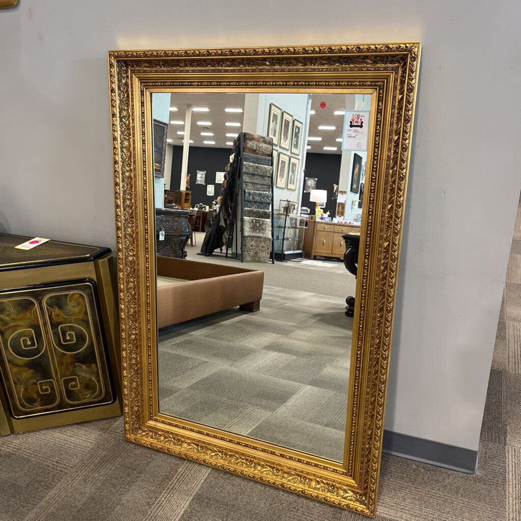 Large Gold Framed Mirror