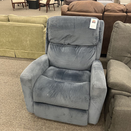 Blue Pwh Recliner
