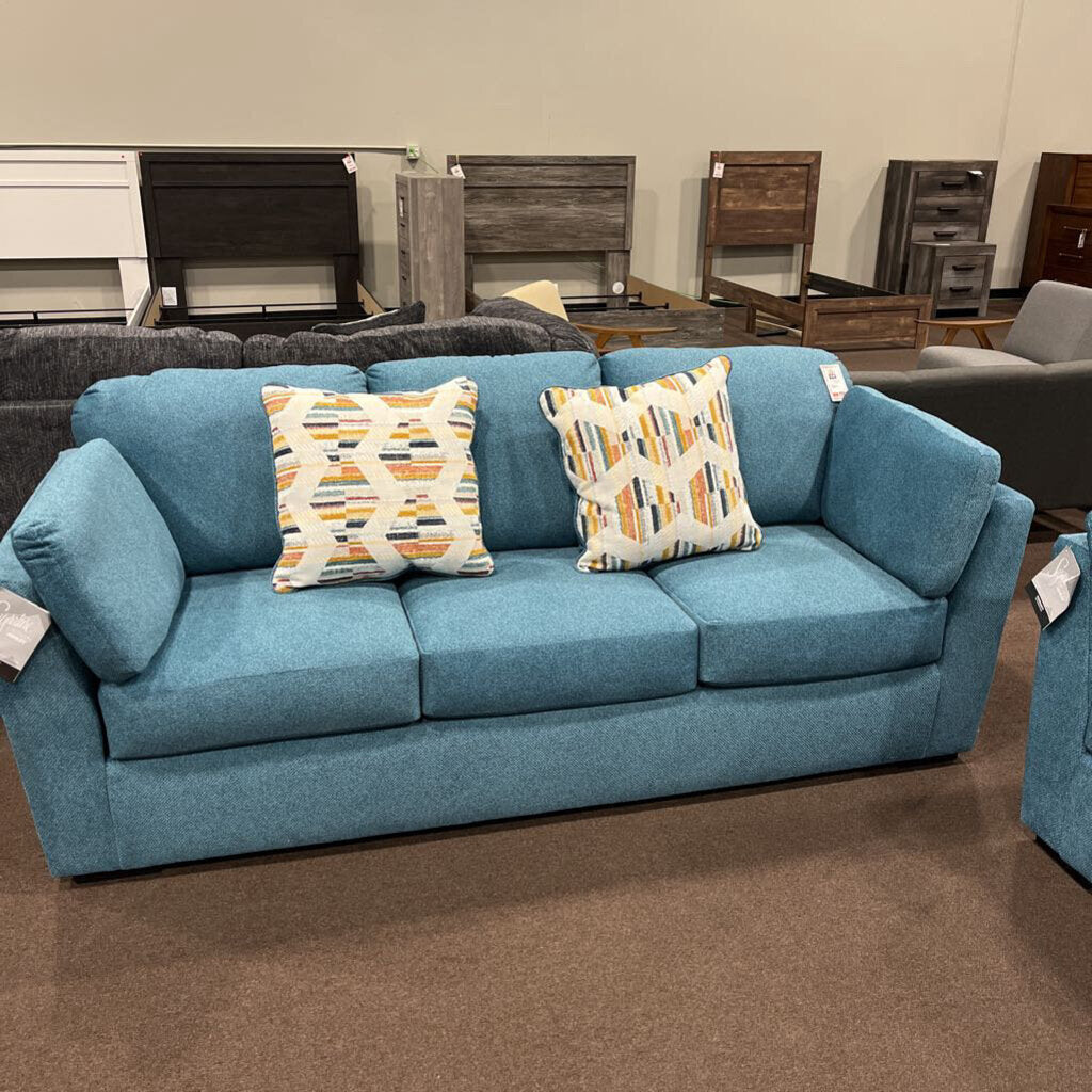 A 675-07-38 Sofa Teal Keerwick