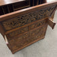 Carved Wood Secretary