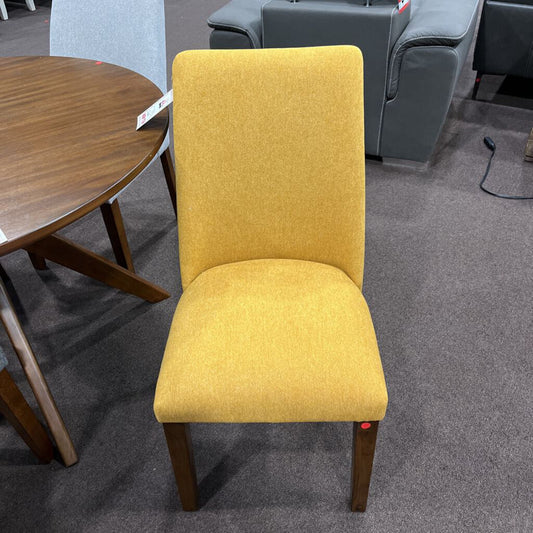 A D615-04 Uph. Side Chair Yellow