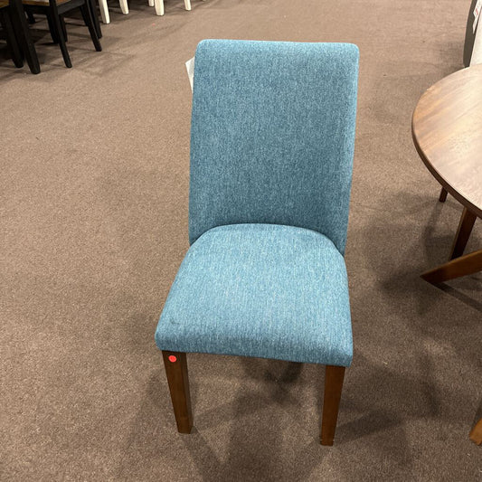 A D615-03 Uph. Side Chair Blue