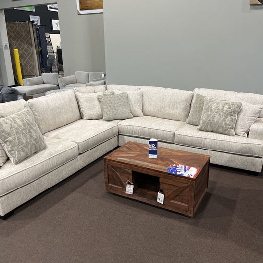 A 19604-- 3 PC Sectional Rawcliffe