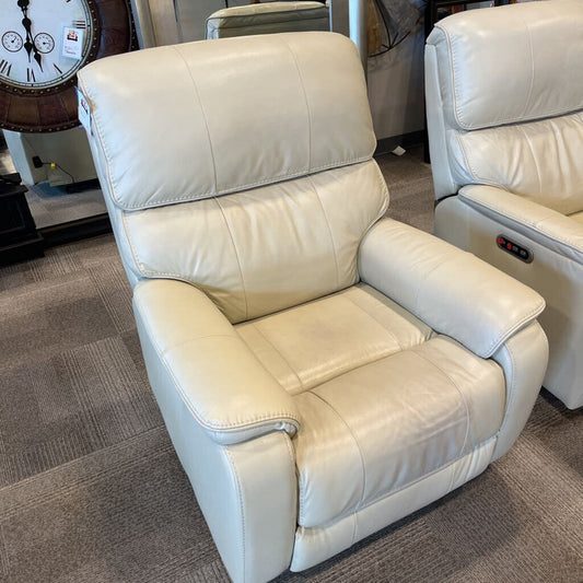 Tan leather Recliner