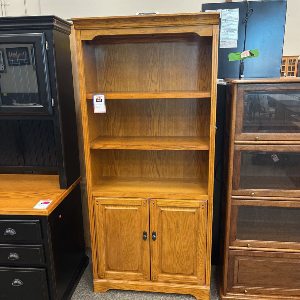 Whalen Oak Bookcase