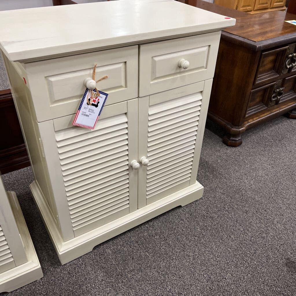 Pier 1 White Nightstand