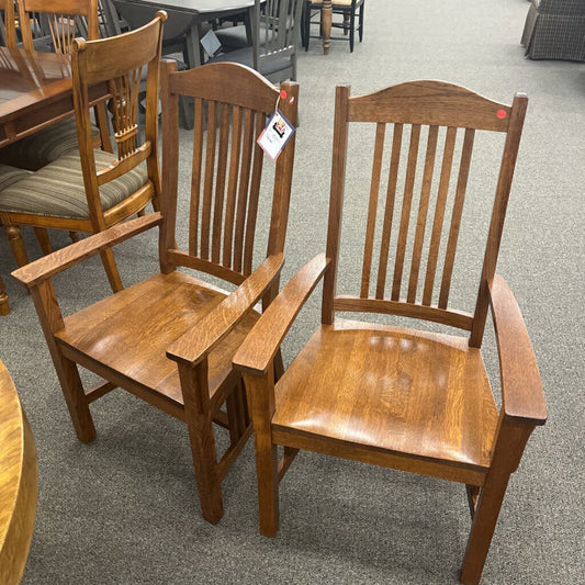 Pair Mission Capt. Chairs