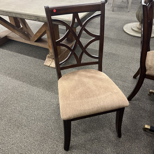 Set of 6 Wood Dining Chairs