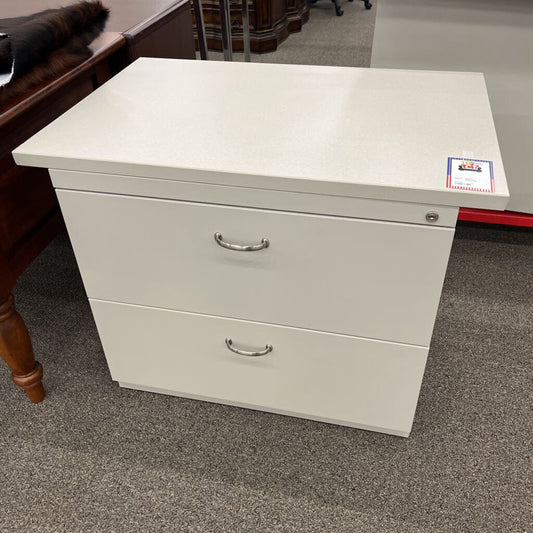 White Filing Cabinet