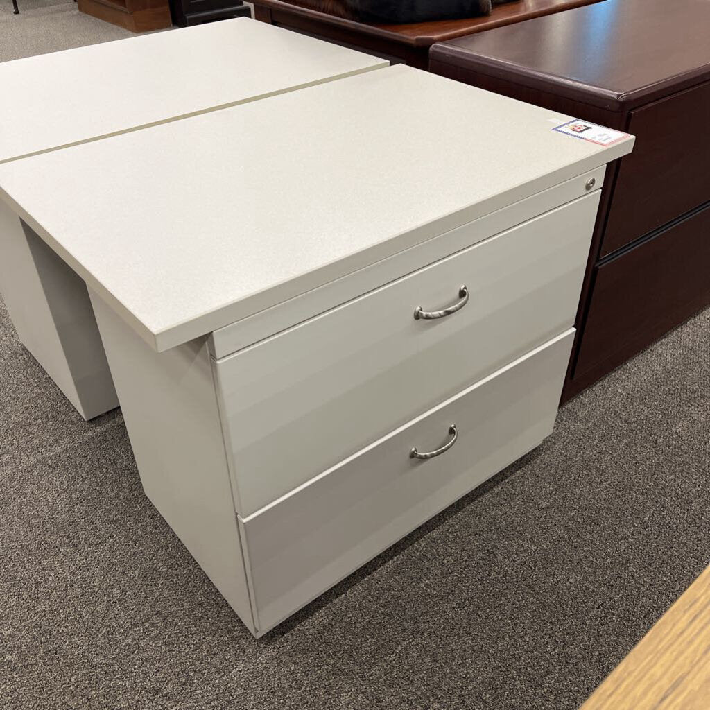 White Filing Cabinet