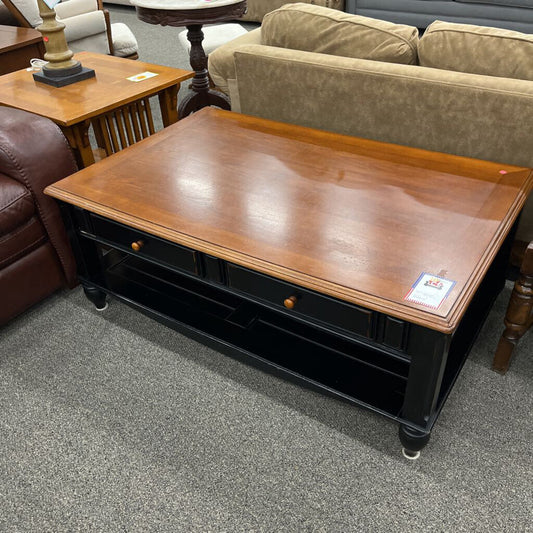 Black 2Dwr Coffee Table