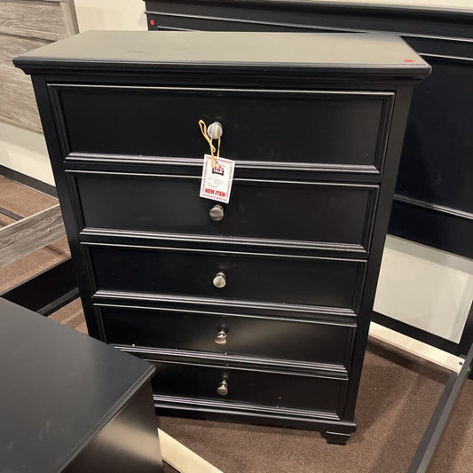 A B687-31 Black Dresser Lanolee