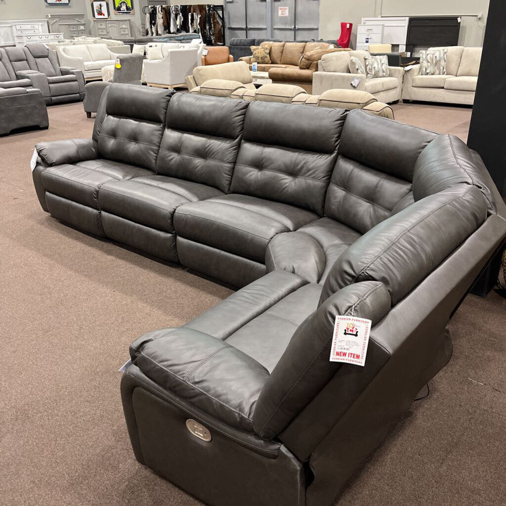 A U43305 5pc. Pwr Sectional Mackie