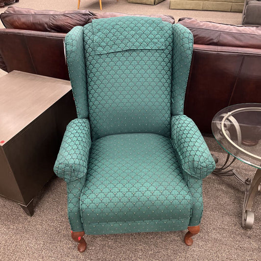 Green Wingback Chair