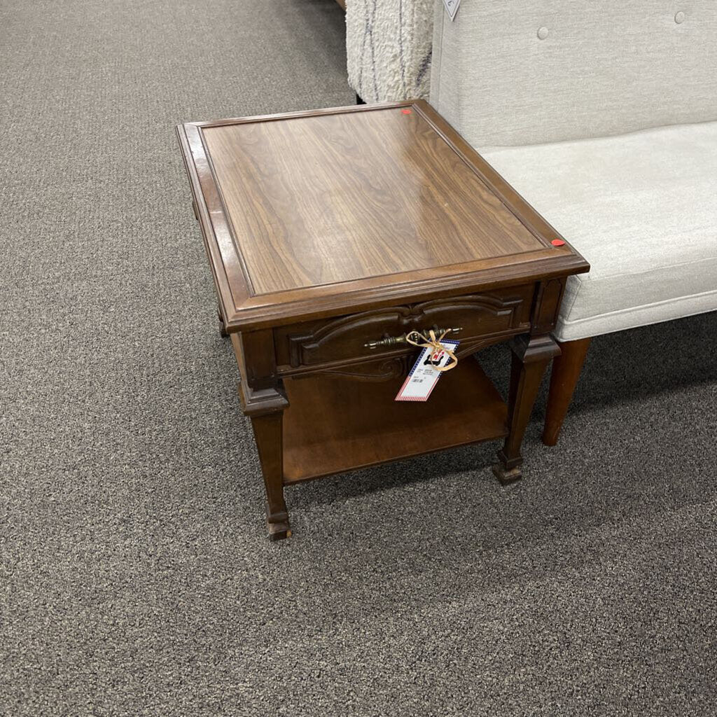 Vintage Brown Nightstand