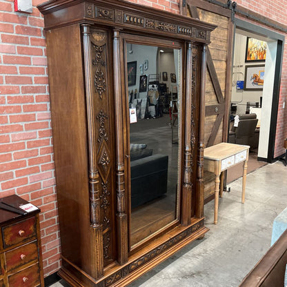 XXL Vintage Wood Curio