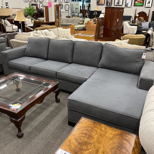 Gray 2pc. Sectional
