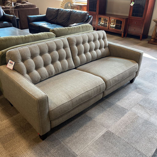 Light Brown Tufted Sofa