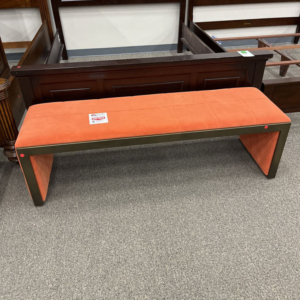 Elite Modern Orange Bench