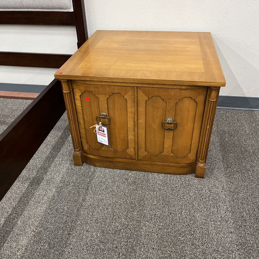 2 Door End Table