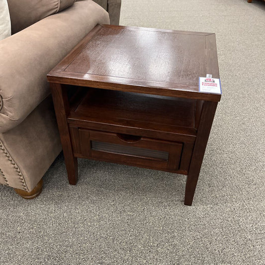 2tier End Table w/ Drawer