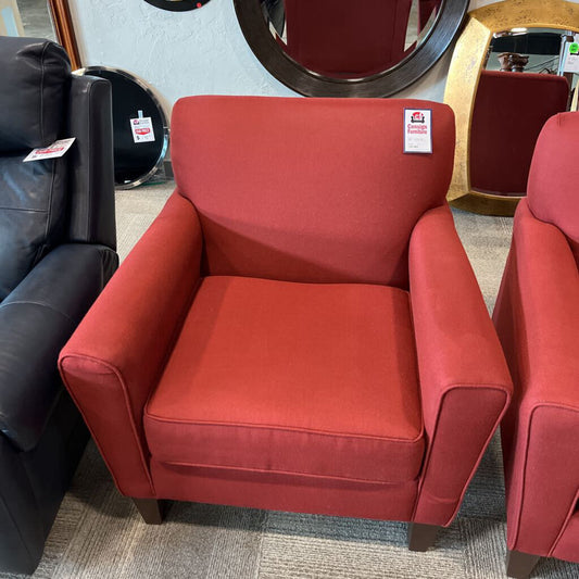 Red Club Chair