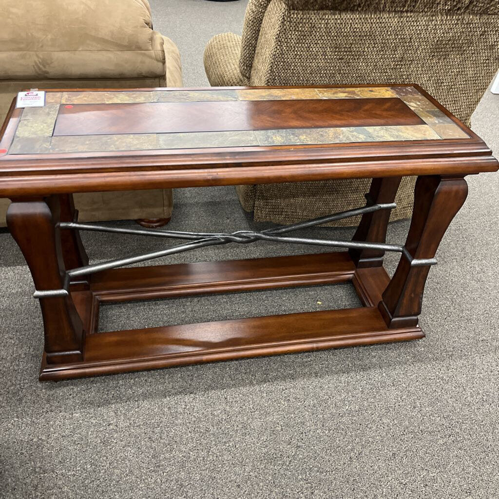 Tile Top Sofa Table