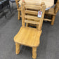 Set of 5 Log Chairs