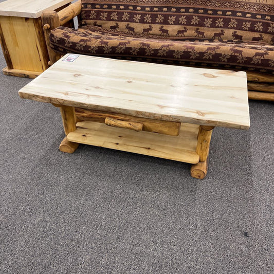 Log Coffee Table