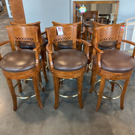 Set of 4 Swivel Stools