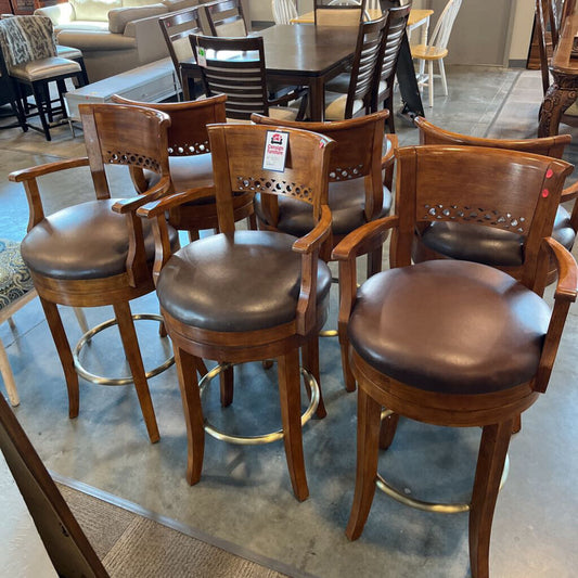 Set of 2 Swivel Stools