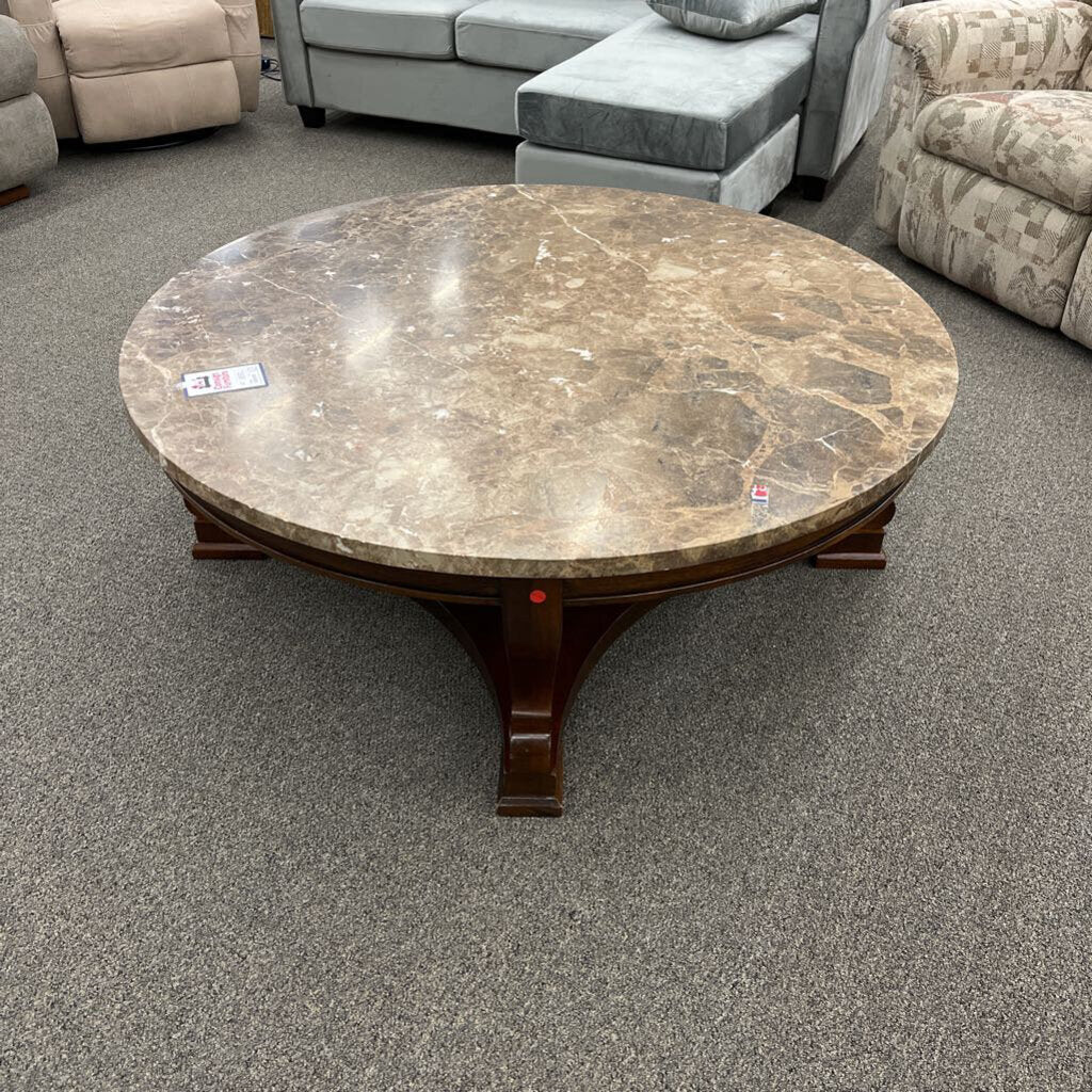 Round Marble Coffee Table