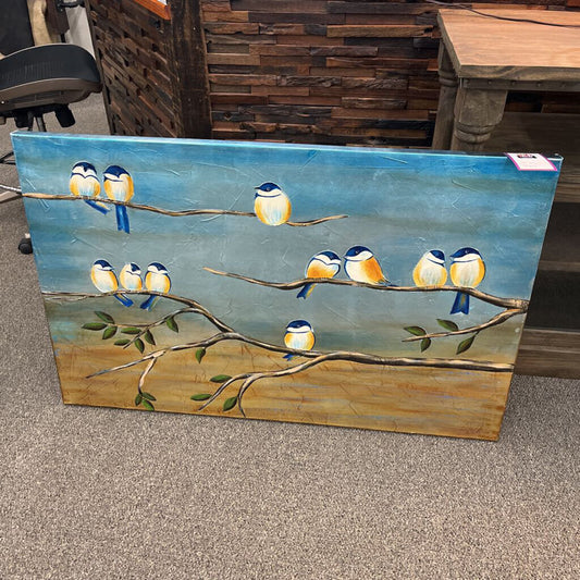 Blue Bird Canvas Art