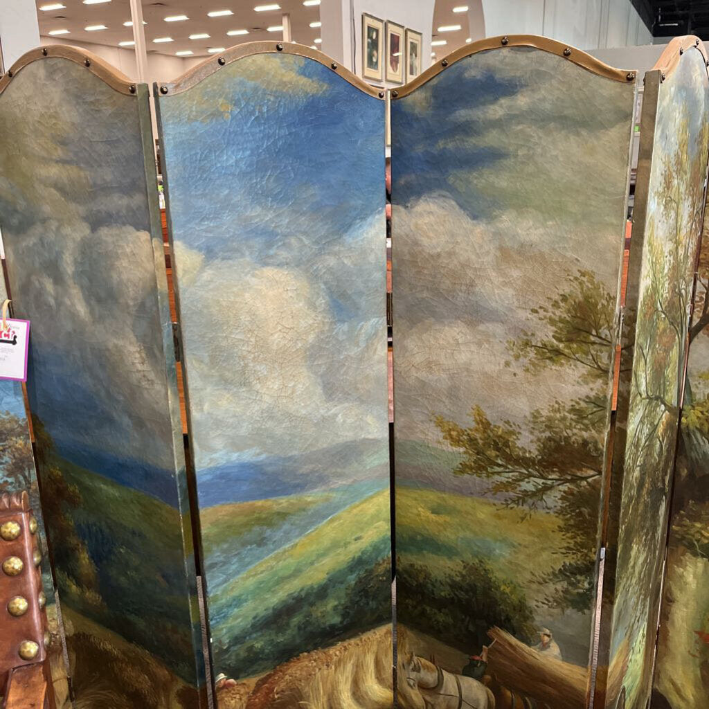 Painted Screen 1920's