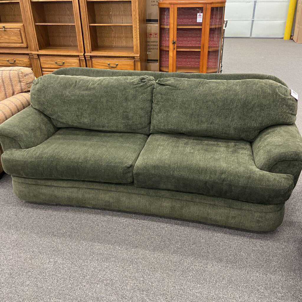 Green Fabric Sofa